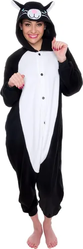 FUNZIEZ! - Disfraz de Halloween para adultos, de animales y criaturas marinas, mameluco afelpado para cosplay, para mujeres y hombres