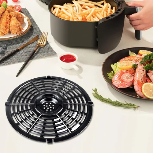 Miniatura 7 de Bandeja para freidora de aire de 6.5 cuartos de galón para olla a presión y freidora de aire Foodi Ninja OL500 OL501 de 6.5 cuartos de galón