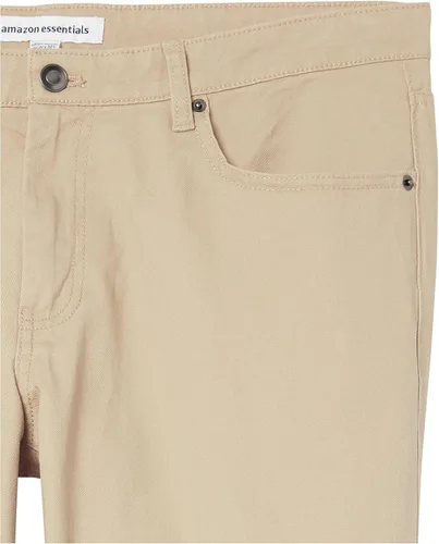 Miniatura 5 de Tienda Essentials Pantalón de sarga elástico de 5 bolsillos para hombre