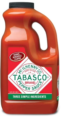 Salsa de pimiento Tabasco, 64 onzas, 1/2 galón