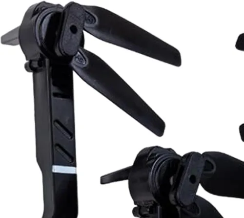 Miniatura 5 de B Baosity Juego de brazos de motor de dron a control remoto, accesorios profesionales ligeros con hélices, brazos de eje para E88 E99 reemplazos