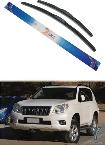 Miniatura 3 de Front Windshield Three-Section Wiper Blade Set 2 Pack for Prado J150 10-ON (for Prado J150 10-ON 26"+20")