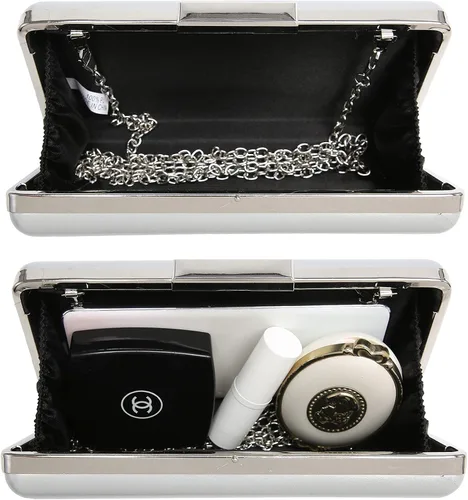 Miniatura 5 de Dasein Bolsos de noche para mujeres, carteras de mano, bolsos formales para fiestas, carteras para bodas, bolsos para cócteles y bailes de graduación