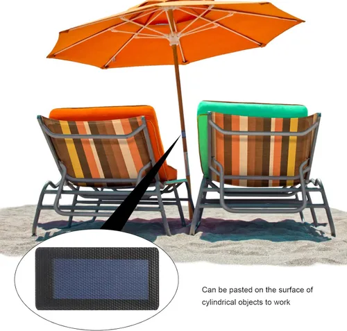 Miniatura 2 de Plplaaoo Panel solar de silicio amorfo flexible, módulo solar de película fina de 2 V 0.3 W para proyectos de bricolaje - Mini células solares
