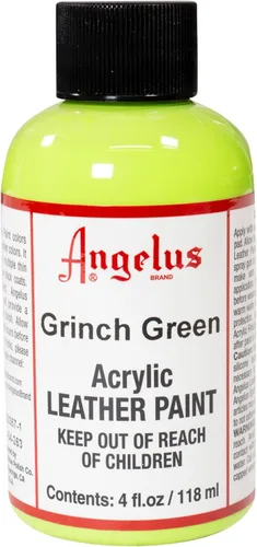 Miniatura 89 de Angelus - Pintura acrílica para cuero, 4 Fl Oz, color blanco - Pintura para cuero profesional flexible, resistente a grietas, arañazos