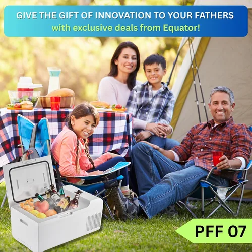 Miniatura 8 de Refrigerador portátil convertible de 0.7 pies cúbicos - Refrigerador compacto de 12 V/110 V para automóvil, RV, camping y viajes, refrigeración