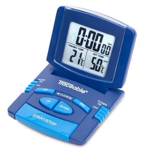 Miniatura 5 de Traceable Termómetro/temporizador de alarma con sonda de acero inoxidable