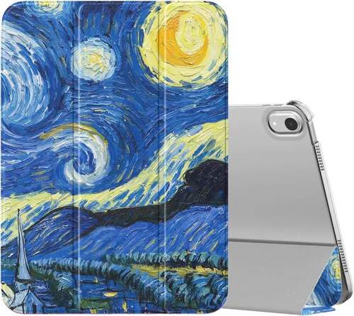 Miniatura 41 de MoKo Funda para iPad (A16) de 11ª generación de 11 pulgadas 2025, funda para iPad de 10ª generación de 10.9 pulgadas 2022, funda inteligente