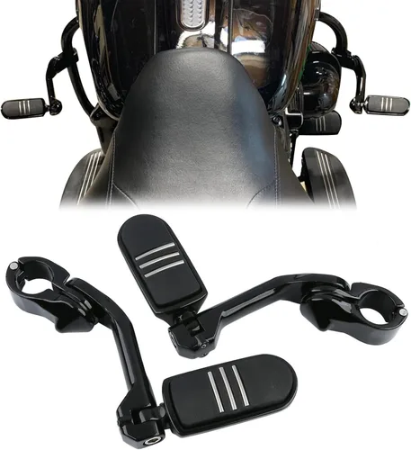 Miniatura 3 de Juego de 2 clavijas delanteras universales compatibles con motocicleta Touring Dyna Peg Mount