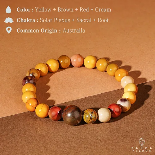 Miniatura 69 de Pulseras de cristal curativo para mujeres y hombres, espiritual, energía positiva y equilibrio, pulseras de cuentas de cristal natural hechas a mano