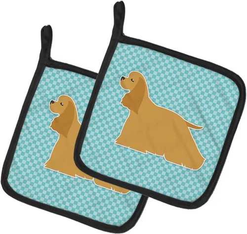 Miniatura 106 de Caroline's Treasures BB3567PTHD - Juego de soportes para ollas de cocina resistentes al calor, almohadillas calientes para cocinar, hornear, Copo