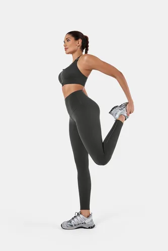 Miniatura 6 de Fanka Leggings Body Sculpt para mujer, longitud completa, compresión para zonas específicas, uso reversible