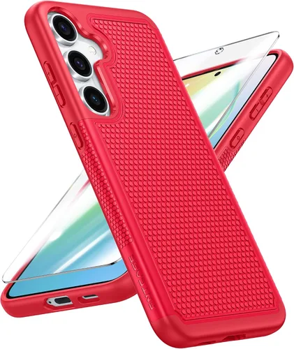 Miniatura 11 de FNTCASE Funda para teléfono Galaxy A14-5G: protección contra caídas de grado militar Samsung A14 5G, probada contra caídas de 14 pies, protector