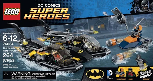 Miniatura 2 de Superhéroes 76034 de Lego, Juego de Construcción de la Persecución del Puerto del Batibote