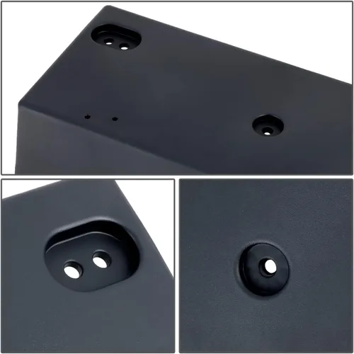 Miniatura 2 de Soporte de montaje de placa frontal de estilo fábrica compatible con Forte Koup 2.0L EX 14-15, negro mate