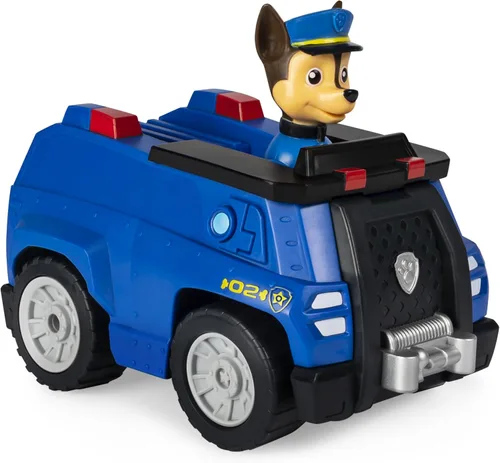 Miniatura 6 de Paw Patrol 6054190 Chase - Crucero de policía a control remoto con dirección de 2 vías, para niños de 3 años en adelante, multicolor