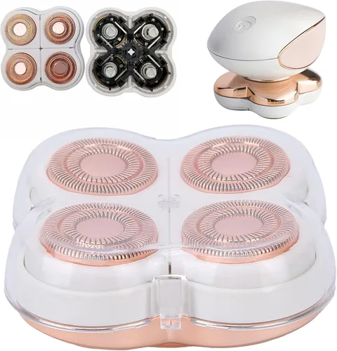 Miniatura 2 de Cabezal de repuesto para removedor de pelo, cabezales de repuesto para removedor de vello facial, removedor de pelo eléctrico, máquina de afeitar