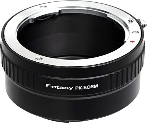 Miniatura 10 de Fotasy Adaptador de montura C de 0.630 in a Canon EF-M de montura C, montaje en C EFM, adaptador EOS M de montaje C, compatible con lente de montaje