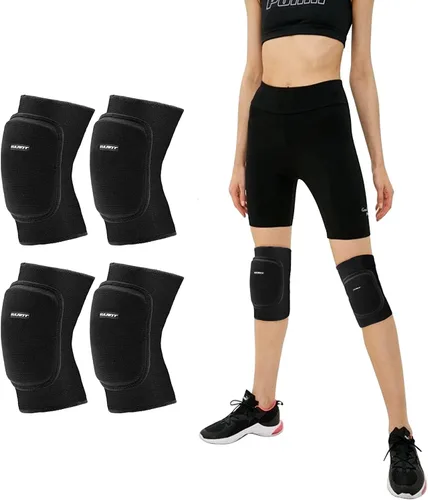 Miniatura 13 de EULANT Rodilleras para Niños Bailarines, Almohadilla Protectora de Rodilla Suave Antideslizante Transpirable, Soporte Elástico de Rodilla