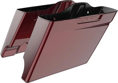 Miniatura 10 de Alforjas extendidas para Harley Touring Street Glide, Electra Glide, Road Glide 2014-2023 (whisky ámbar)