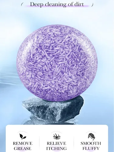 Miniatura 4 de Moily oisturizing Shampoo Bar, Plant-Based for Dry Hair Hydration and Cleanse Lavender One