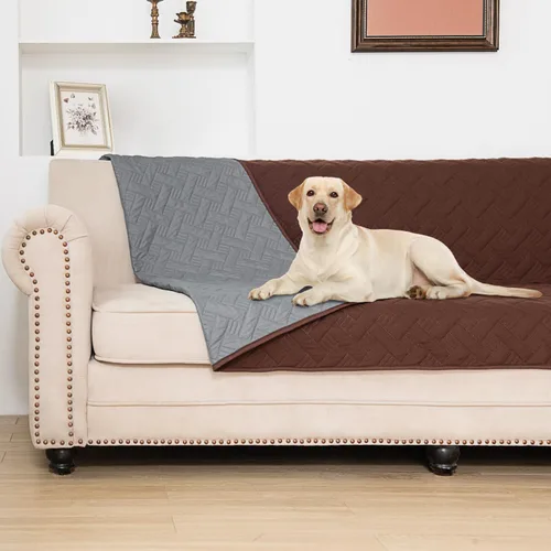 BOCTOPUG Funda para Cama de Perro para Mascotas - Mantas, Alfombras y Almohadillas para Protección de Sofá, Fundas de Cama Impermeables, Manta para