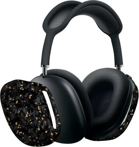 Miniatura 21 de MONOCARBON Funda de fibra de carbono real para AirPods Max (2024/2020), cubierta protectora de grado militar para auriculares Apple Max, único Verde