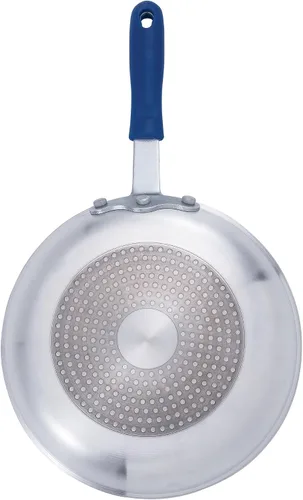 Miniatura 7 de Winco Sartén de aluminio de grado comercial con mango Stay Cool, compatible con inducción, acabado antiadherente, 12 pulgadas