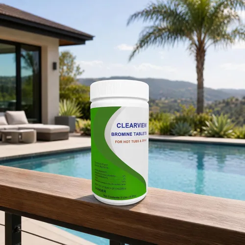 Miniatura 7 de ClearView Tabletas de bromo de 1 pulgada, 2 libras para spas, pestañas de bromación de 1 pulgada, desinfectante químico para piscinas y jacuzzis