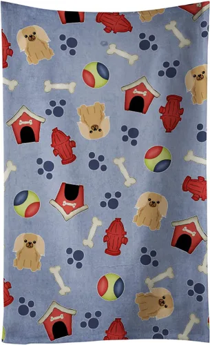 Miniatura 49 de Caroline's Treasures BB2654KTWL Dog House Collection Airedale - Toalla de cocina para invitados, toalla de baño decorativa para cara, té, paño