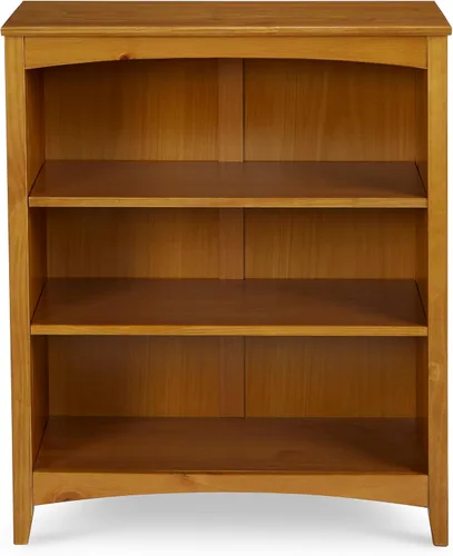 Miniatura 12 de Camaflexi Estantería estilo Shaker de 4 estantes, madera maciza, 48 pulgadas de alto, estantería ajustable, parte trasera cerrada, estantería