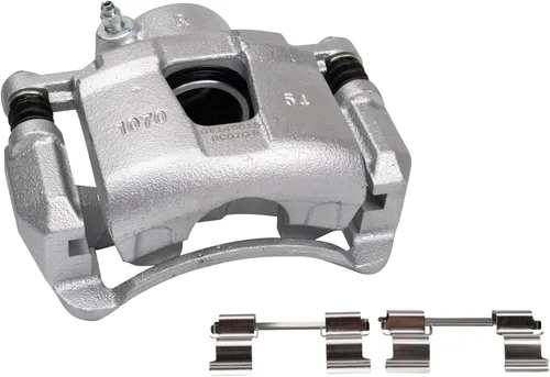 Miniatura 7 de TRQ Kit de pastillas de freno y rotor de cerámica delantera compatible con Chevrolet Malibu 2016