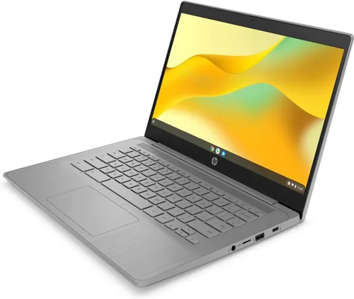 Miniatura 3 de HP 14a-ne0013dx - Laptop Chromebook HD de 14 pulgadas, Intel Celeron N4120, 1.1 GHz, 4 GB, DDR4 RAM, 64 GB, eMMC, Intel UHD Graphics 600, Wi-Fi