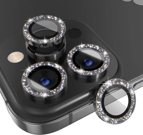 Miniatura 87 de Choiche Compatible para iPhone 17 Pro/iPhone 17 Pro Max Protector de Lente de Cámara, Protector de Pantalla de Cubierta de Cámara de Vidrio Templado