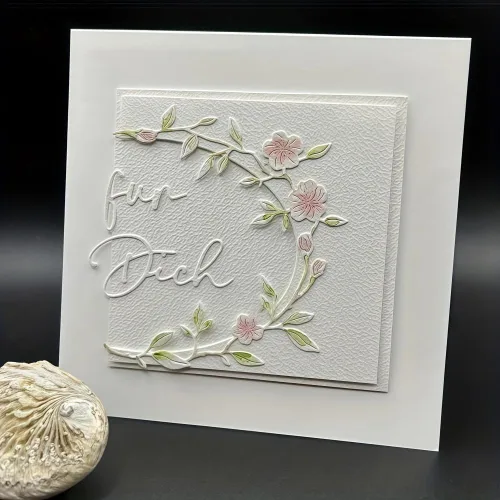 Miniatura 7 de Lapoo Marcos de Fondos 3D Troquel Metálico para Álbum de Recortes, Nuevos Troqueles DIY para Tarjetas de Álbum de Recortes Decoración de Papel