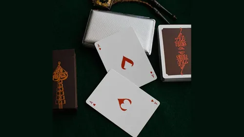 Miniatura 4 de Murphy's Magic Supplies, Inc. ACE FULTON'S - Cartas de juego de tabaco marrón de 10 años