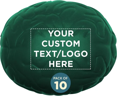 Miniatura 15 de Juego de 50 bolas para apretar el cerebro, paquete personalizado a granel, alivio del estrés, perfectas para tu escritorio, oficina o hogar