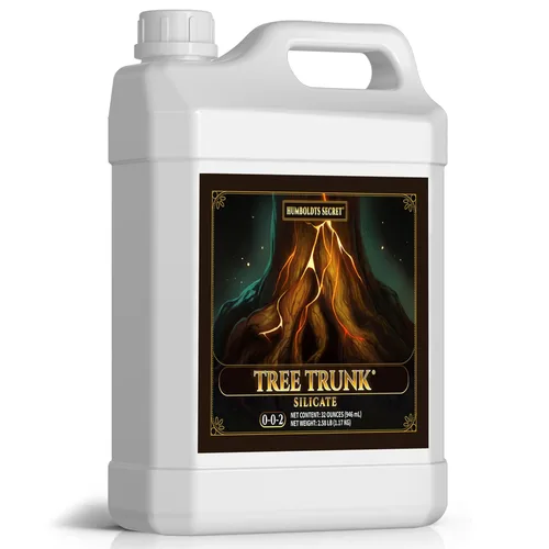 Humboldts Secret Tree Trunk | Aditivo de silicato de potasio | Fertilizante líquido para tallos más gruesos, resistencia al estrés y desarrollo de
