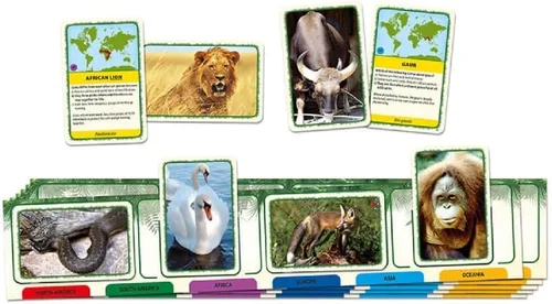 Miniatura 2 de Tactic USA TAC56417 Juego de mesa Animales del Mundo