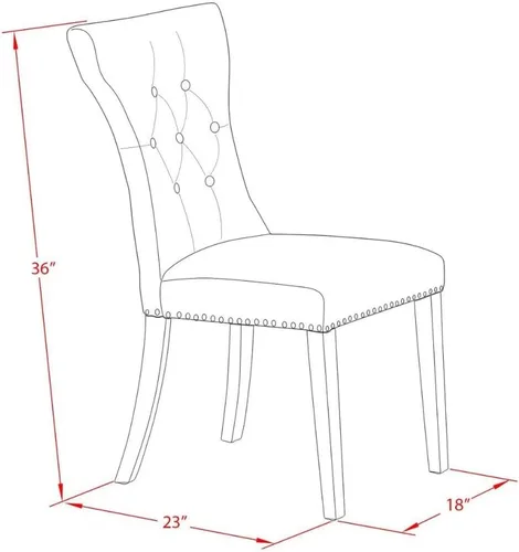 Miniatura 12 de East West Furniture HBGA5-AWA-03 - Juego de mesa de comedor de 5 piezas para 4 personas, incluye una mesa de cocina redonda con pedestal y 4 sillas