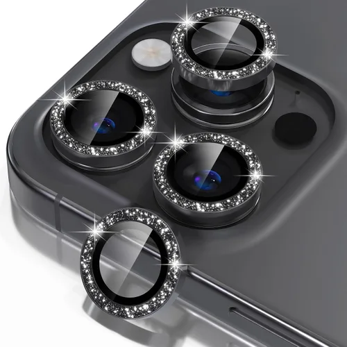 Miniatura 21 de Misea Compatible con iPhone 17 Pro/iPhone 17 Pro Max Protector de Lente de Cámara Brillante, Vidrio Templado 9H Cubierta de Cámara Protector