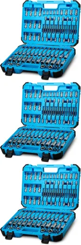Capri Tools Master Bit - Juego de llaves de vaso (serie avanzada, 88 piezas (30500-88MS) (paquete de 3)