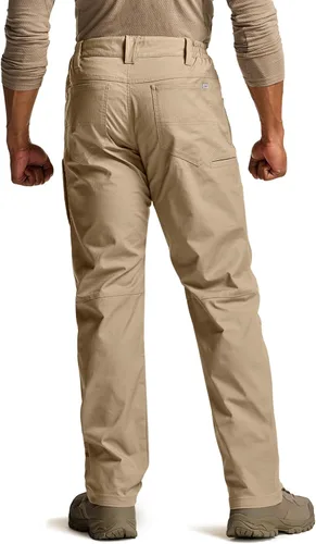 Miniatura 38 de CQR – Pantalones tácticos elásticos tipo cargo para hombre, resistentes al agua, de tela ripstop (antidesgarros), ligeros, ideales para uso diario