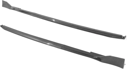 Miniatura 2 de IKON MOTORSPRTS - Faldas laterales compatibles con Honda Civic 2022-2026, sedán de 4 puertas, polipropileno de polipropileno, fibra de carbono