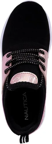Miniatura 5 de Nautica Niñas Zapatillas Deportivas Metálicas con Cordones para Correr I kappil I (Niño Grande - Niño Pequeño - Bebé)