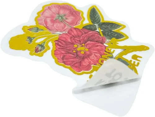 Miniatura 5 de allydrew Calcomanías decorativas para álbumes de recortes, manualidades para papelería, diario, fabricación de tarjetas (60 unidades), lámina dorada