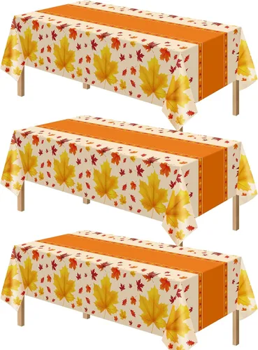 Miniatura 23 de Kelool Decoraciones del 250 aniversario de Estados Unidos, paquete de 3 manteles patrióticos de 54 x 108 pulgadas, mantel rectangular desechable