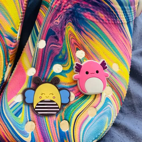 Miniatura 2 de Lindos dijes de cocodrilo de animales para adolescentes y niñas, paquete de 81622 unidades, dijes de Crocs para niños y niñas, dijes de zapatos