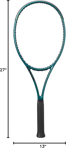 Miniatura 8 de Wilson Blade 98 (16x19) V9 - Raquetas de tenis de alto rendimiento, encordadas con Sensation 16 Natural a media tensión de rango