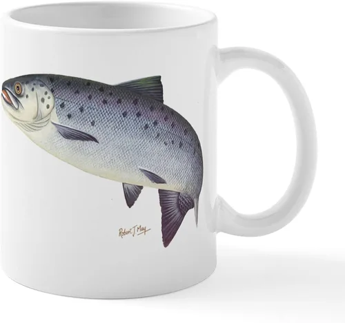 Miniatura 32 de CafePress Chinook King Salmon Mug 11 oz (325 ml) Ceramic Coffee Mug